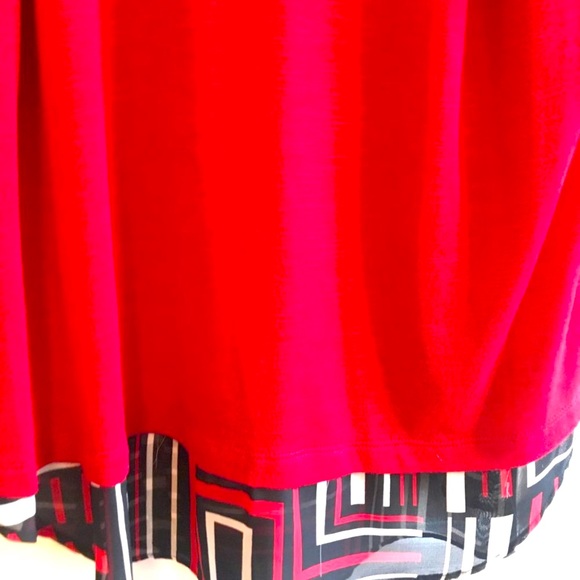 I.N. Studio Red Sweater SZ 1X - Picture 8 of 9
